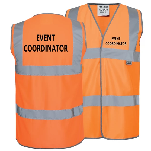 Event Coordinator Printed Safety vest