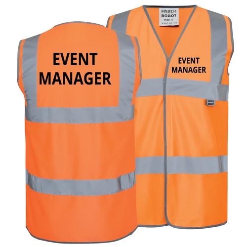 Event Manager Printed Safety vest