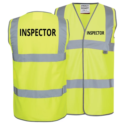 Inspector Printed Safety vest