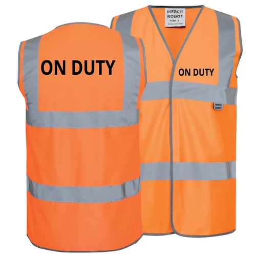 On Duty Printed Safety vest