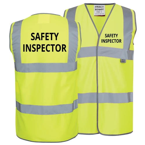Safety Inspector Printed Safety vest