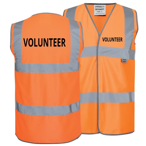 Volunteer Printed Safety vest