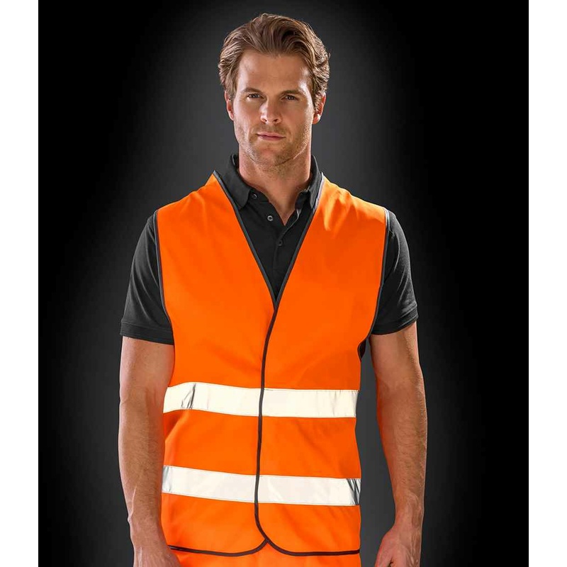 Result Core Motorist Hi-Vis Vest R200X - EN ISO 20471 Safety Result Core MODEL 1