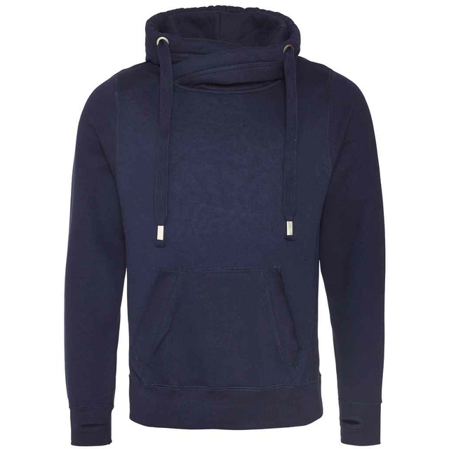 Cross Neck Hoodie