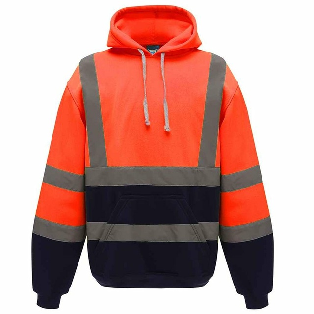 Hi-Vis Pull Over Hoodie
