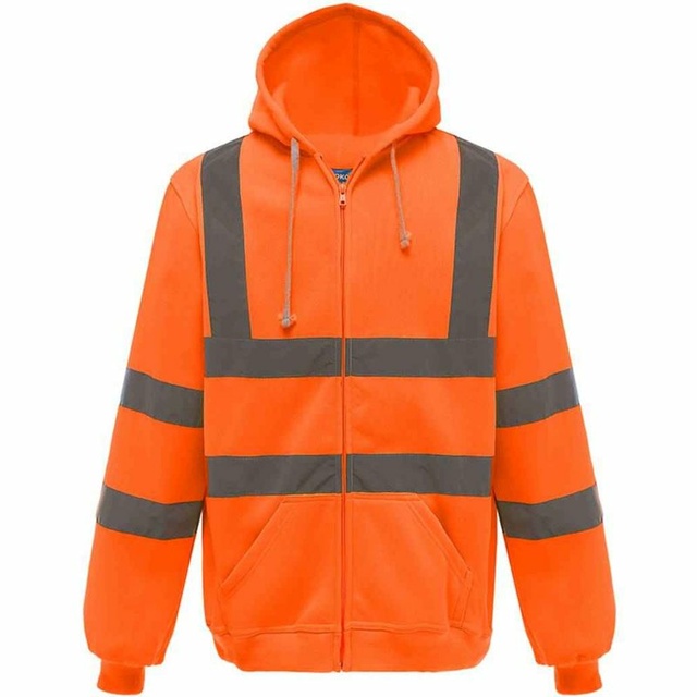 Hi-Vis Zip Hoodie