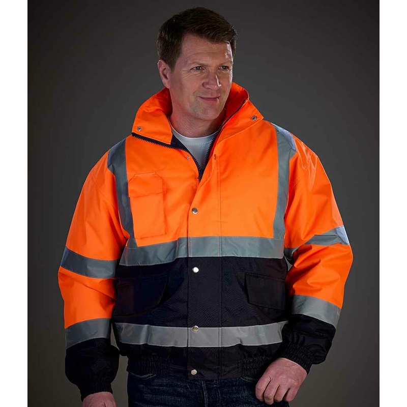 Hi-Vis Two Tone Bomber Jacket YOKO MODEL 1