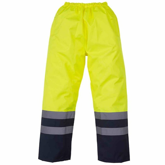 Hi-Vis Two Tone Waterproof Overtrousers