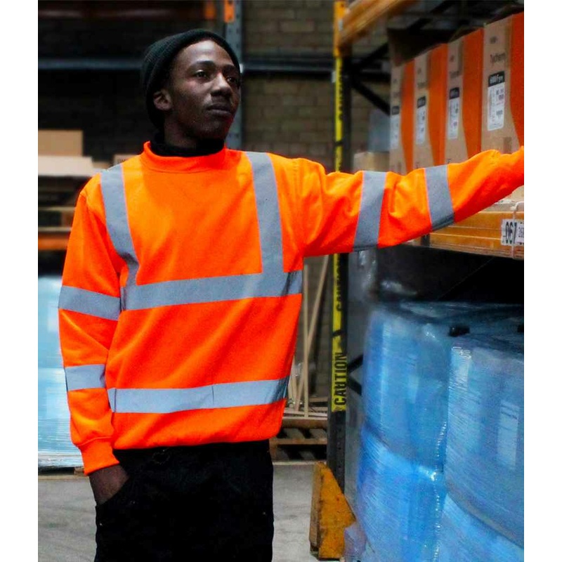 Hi-Vis Sweatshirt Warrior MODEL 1