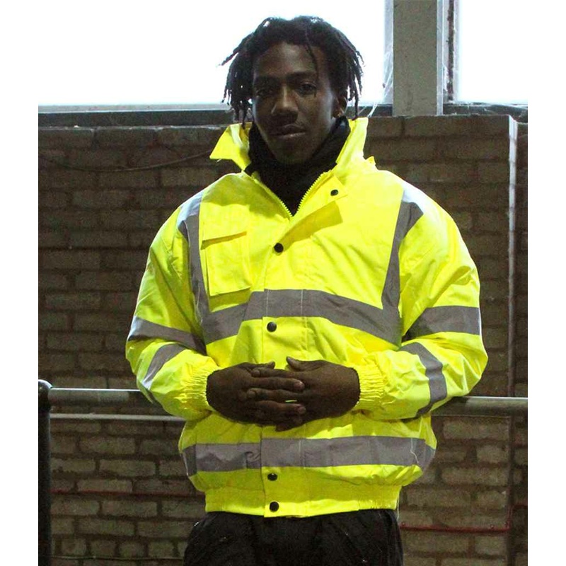 Hi-Vis Bomber Jacket Warrior MODEL 1