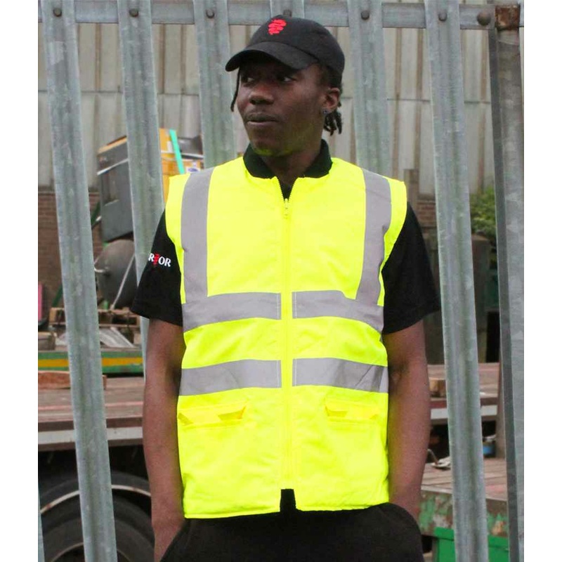Hi-Vis Reversible Bodywarmer Warrior MODEL 1