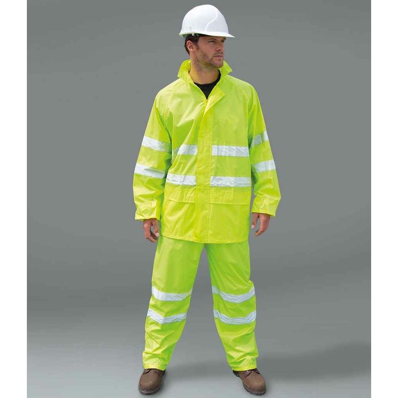 Hi-Vis Waterproof Suit Result Safe-Guard MODEL 1