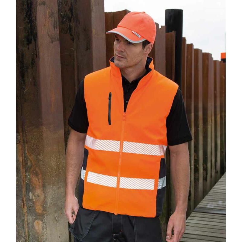 Reversible Soft Padded Gilet Result Safe-Guard MODEL 1