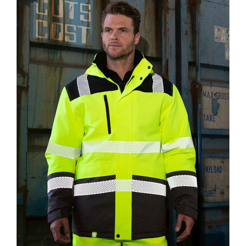 Extreme Tech Printable Soft Shell Safety Jacket Result Safe-Guard MODEL 1