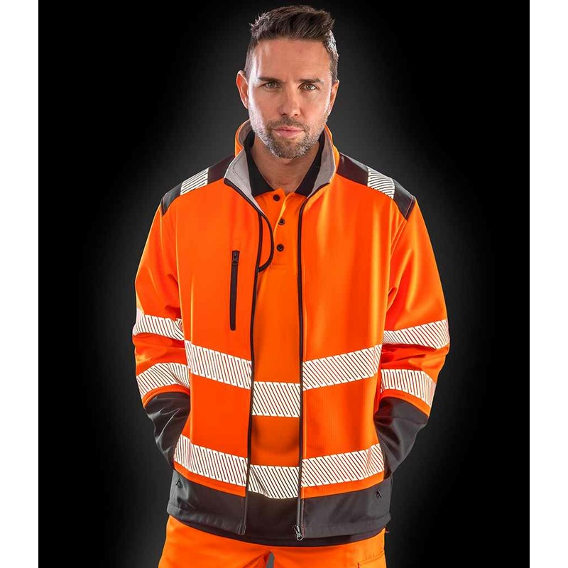 Ripstop Safety Soft Shell Jacket Result Safe-Guard MODEL 1