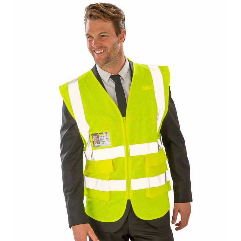 Executive Cool Mesh Safety Vest Result Safe-Guard MODEL 1