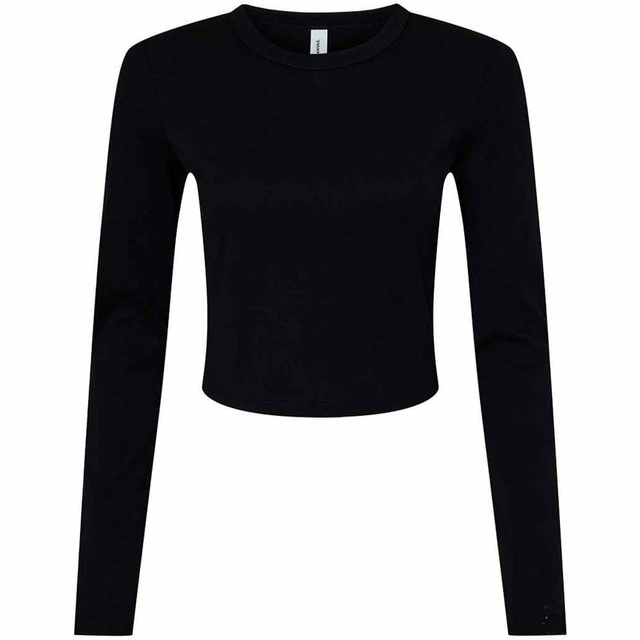 Micro Rib Long Sleeve Baby T-Shirt