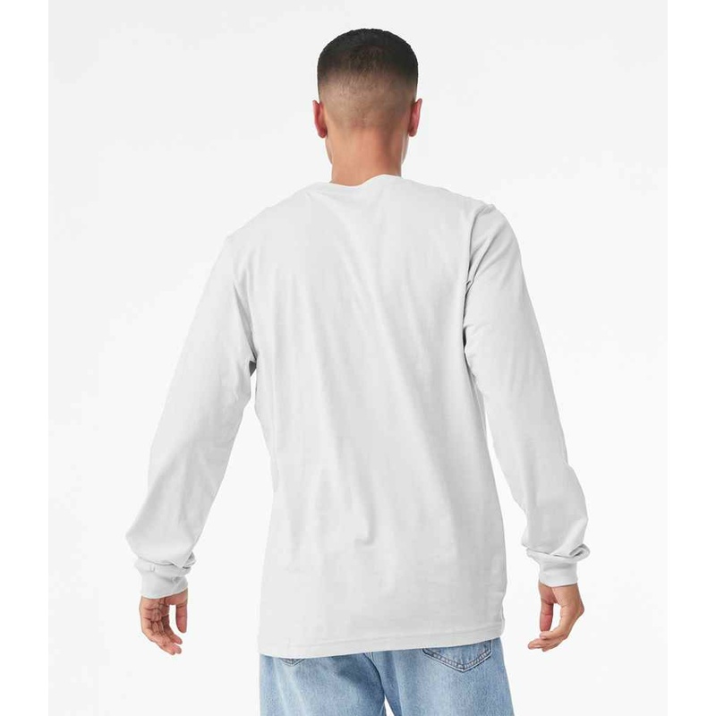 Canvas Unisex Jersey Long Sleeve T-Shirt Bella+Canvas MODEL 1