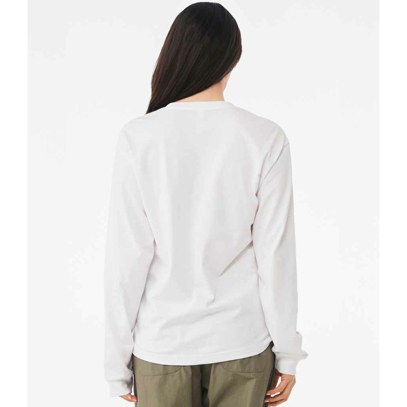 Heavyweight Long Sleeve Boxy T-Shirt Bella+Canvas MODEL 1