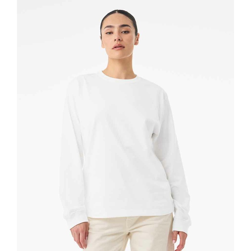 Heavyweight Long Sleeve T-Shirt Bella+Canvas MODEL 1