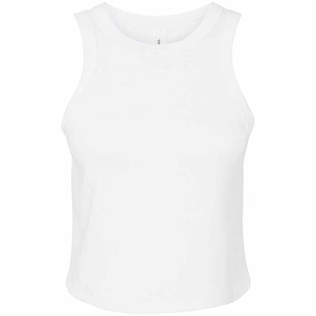 Micro Rib Racer Tank Top