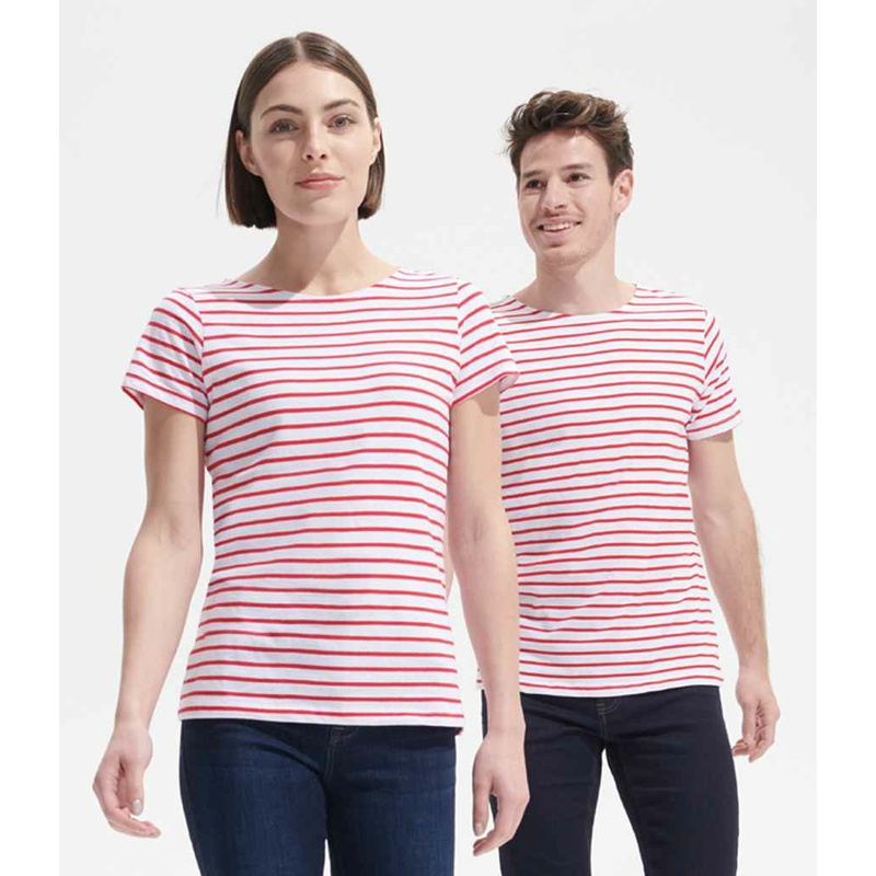 Miles Striped T-Shirt SOL'S MODEL 1