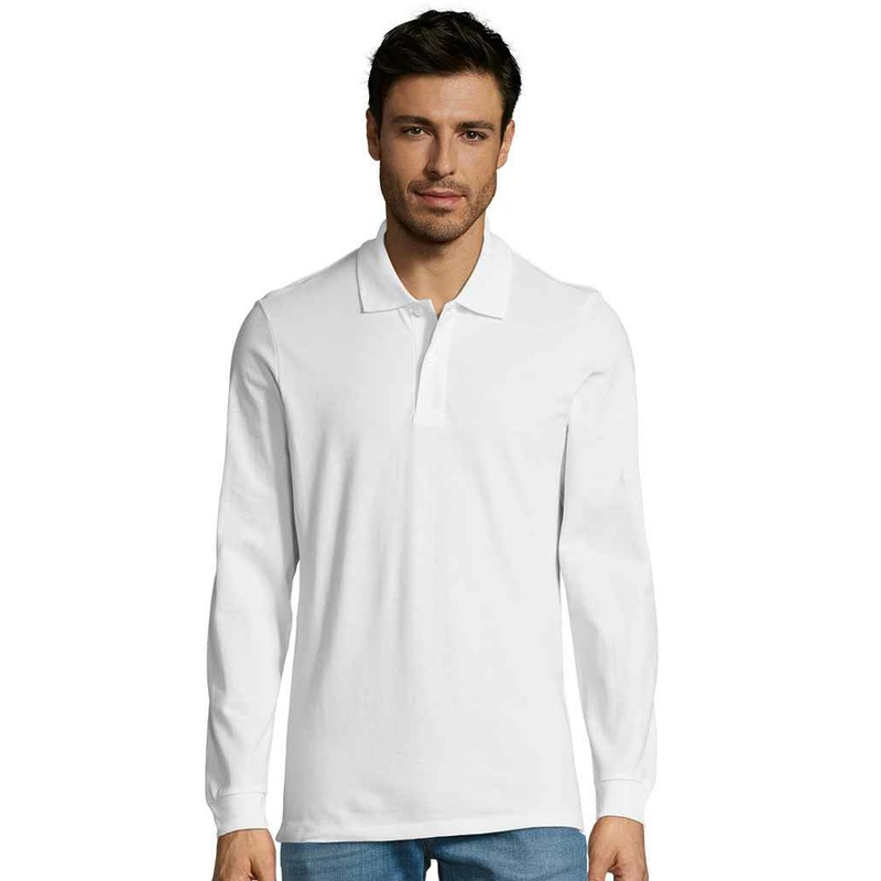 Perfect Long Sleeve Piqué Polo Shirt SOL'S MODEL 1