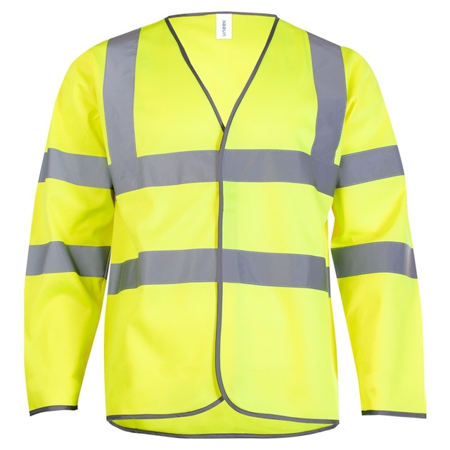 Long Sleeve Hi Vis Safety Waistcoat